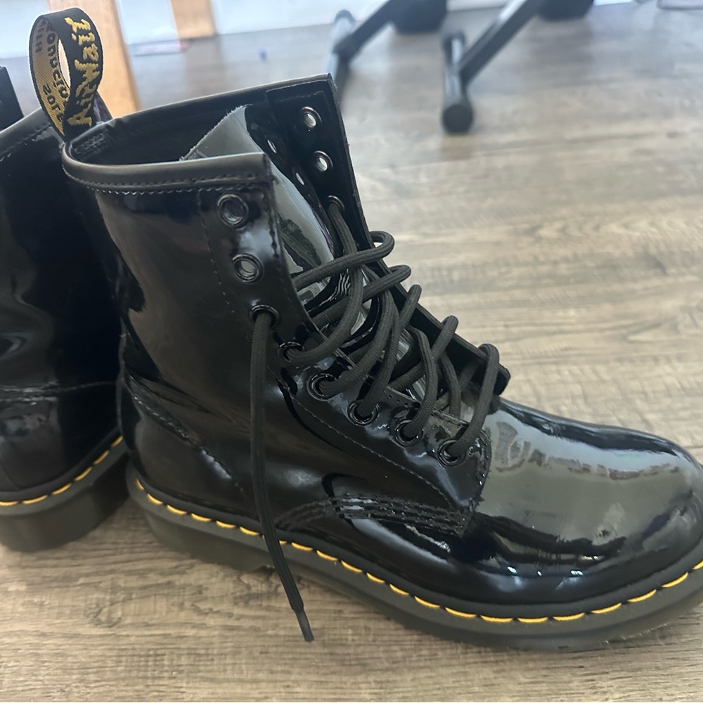 Dr. Martens Black Lace Up Boots